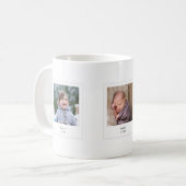 ホリデーインスタントフォトスタイルスクエア写真 コーヒーマグカップ (正面左)