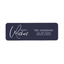 ホリデーウィズクリスマス住所 シール