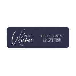 ホリデーウィズクリスマス住所 シール