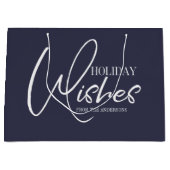 ホリデーウィズクリスマス抱き枕 ラージペーパーバッグ (正面)