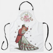 ホリデーウィズホットチョコレートキス エプロン (正面)
