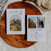 ホリデーウィズミニマリストホワイトアーチミストレ シーズンカード