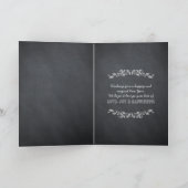 ホリデーウィッシュ-チャルクボードカード シーズンカード (内部)