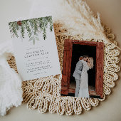 ホリデーウィンターウェディング招待状 招待状