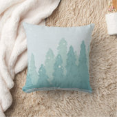 ホリデーウィンターシーズンフェスティバルスノー クッション (ブランケット)