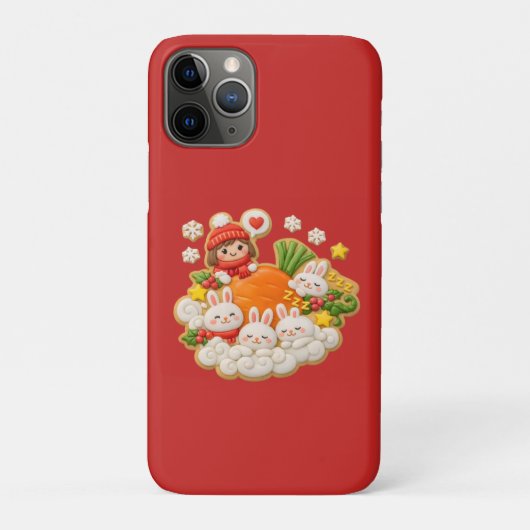 ホリデーウサギ Case-Mate iPhoneケース (裏)