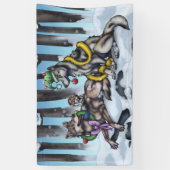 ホリデーウルフ 横断幕 (縦)