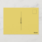 ホリデーエッグノグマフィンレシピ |はがき ポストカード (裏面)