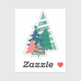 ホリデーエバーグリーンデザイン シール