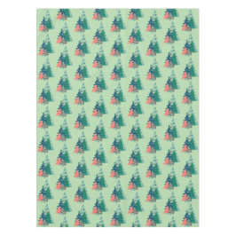 ホリデーエバーグリーンデザイン テーブルクロス