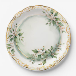 ホリデーエレガントダイニング ペーパープレート