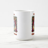 ホリデーエレガントフォレストシーン コーヒーマグカップ (中央)