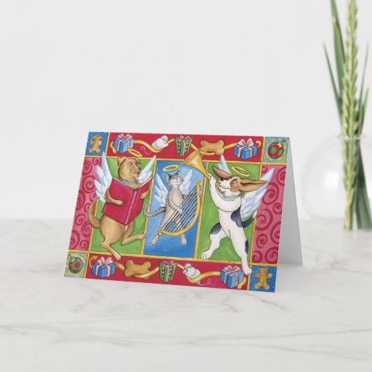 ホリデーエンジェルペッツ シーズンカード (正面)