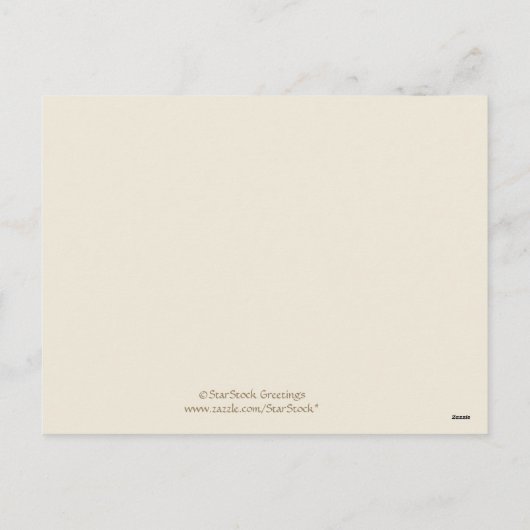 ホリデーエンジェルレシピカード シーズンポストカード (裏面)