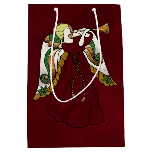 ホリデーエンジェル ミディアムペーパーバッグ (正面)