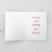 ホリデーエンジェルL シーズンカード (内部)