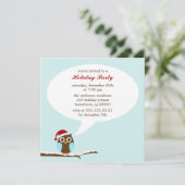 ホリデーオウルクリスマス 招待状 (スタンド正面)