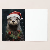 ホリデーオッター 箔カード (内部)