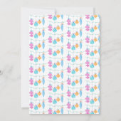 ホリデーオーナメントパーティー招待状 招待状 (裏面)