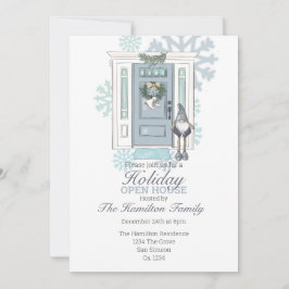 ホリデーオープンハウスクリスマスパーティー 招待状