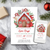 ホリデーオープンハウスパーティの招待状 招待状