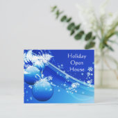 ホリデーオープンハウス招待状 インビテーションポストカード (スタンド正面)