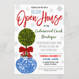 ホリデーオープンハウス招待状 招待状