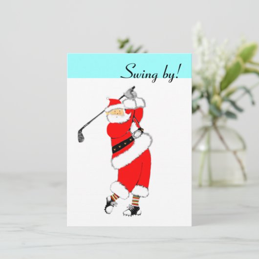 ホリデーオープンハウス招待状 招待状 (スタンド正面)