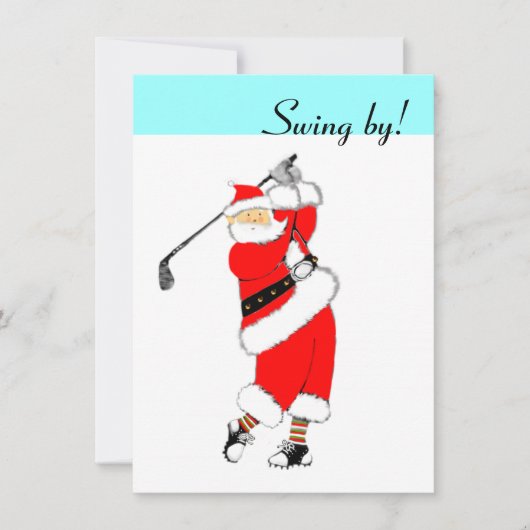 ホリデーオープンハウス招待状 招待状 (正面)