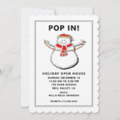 ホリデーオープンハウス招待状 招待状 (正面)