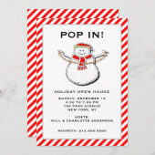 ホリデーオープンハウス招待状 招待状 (正面/裏面)