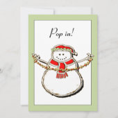 ホリデーオープンハウス 招待状 (正面)