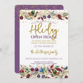 ホリデーオープンハウス 招待状 (正面/裏面)