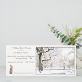 ホリデーオープンハウス：招待状 招待状 (スタンド正面)