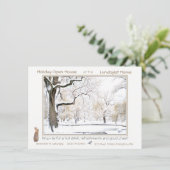 ホリデーオープンハウス：招待 招待状 (スタンド正面)