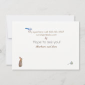 ホリデーオープンハウス：招待 招待状 (裏面)