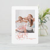 ホリデーカおもしろいードスクリプトレタリングニースいけなホテル 招待状 (スタンド正面)