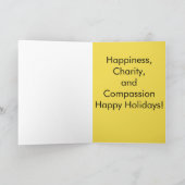 ホリデーカイタリアンードで言う シーズンカード (内部)