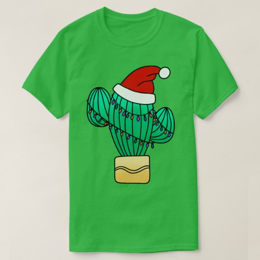 ホリデーカクティー Tシャツ (デザイン正面)