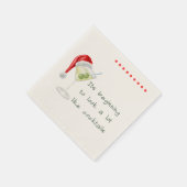 ホリデーカクテルおもしろいナプキン スタンダードカクテルナプキン (角)