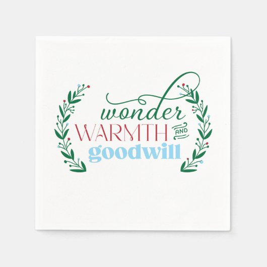 ホリデーカクテルナプキンス スタンダードカクテルナプキン (正面)