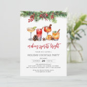 ホリデーカクテルパーティーメイキング・スピリッツ 招待状 (スタンド正面)