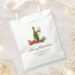 ホリデーカクテルモダンフェスティバルクリスマスパーティー フェイバーバッグ