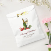 ホリデーカクテルモダンフェスティバルクリスマスパーティー フェイバーバッグ (封をした状態)