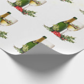 ホリデーカクテルモダンフェスティバルクリスマスパーティー ラッピングペーパー (角)