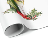 ホリデーカクテルモダンフェスティバルクリスマスパーティー ラッピングペーパー (ロールコーナー)