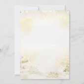 ホリデーカクテルモダンフェスティバルクリスマスパーティー 招待状 (裏面)