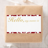 ホリデーカスタムフ縁どライ名タグ ラベル (インサイチュ)