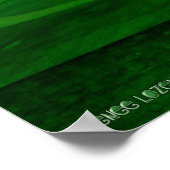 ホリデーカップケーキウィムジーフォークアート ポスター (角)