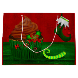 ホリデーカップケーキウィムジーワイドのみ ラージペーパーバッグ